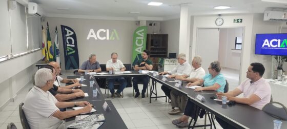 ACIA Recebe Prefeito Eleito Rodolfo Mota