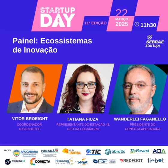 Conecta e Sebrae realizam Startup Day